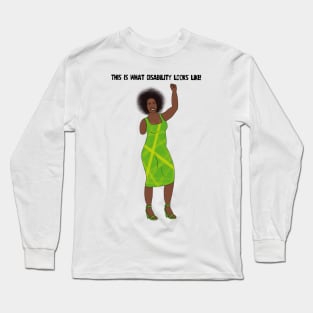 This Is What Disability Looks Like Amputee In Green Long Sleeve T-Shirt